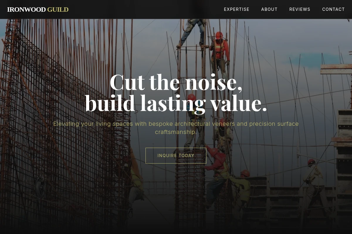 Veneer Construction