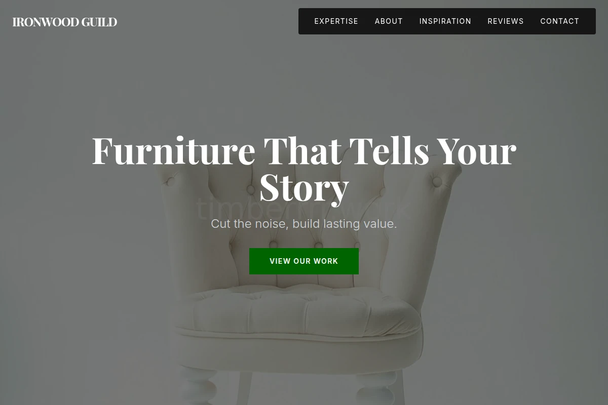 Workshop Furniture