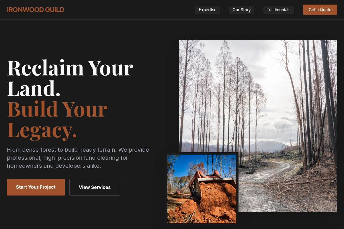Forest Land Clearing